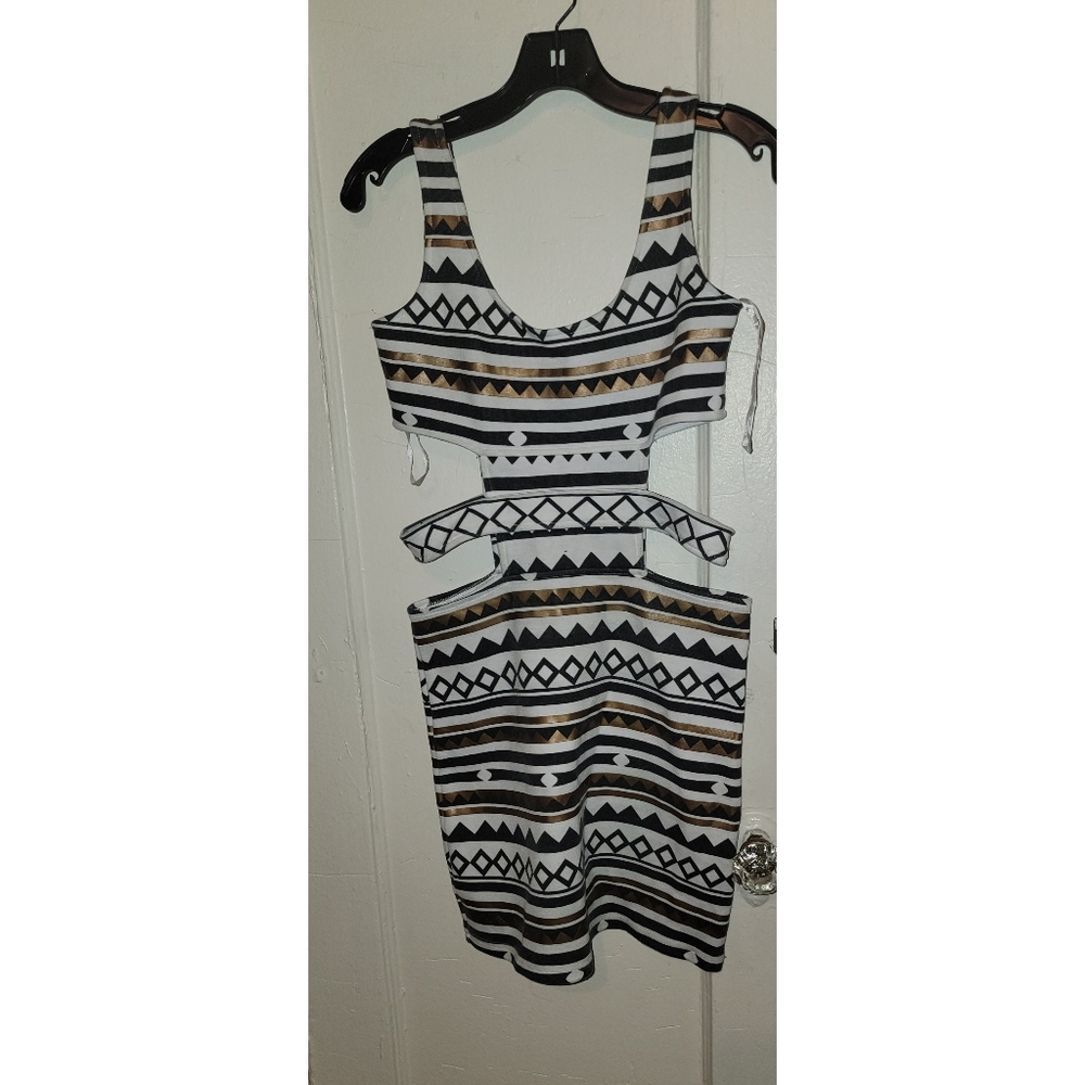 Cutout dress.